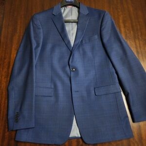 LNWOT 40L Tommy Hilfiger Blue Wool blend Blazer Sport jacket